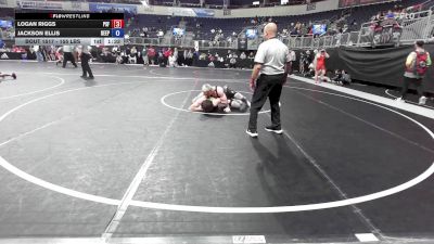155 lbs 7th Place - Logan Riggs, Psf vs Jackson Ellis, Deep South Wrestling