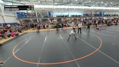 113 lbs Cons. Round 2 - Angelo Bowman, Unattached vs Damian Kemble, Unattached