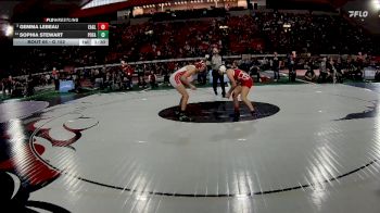 G 152 lbs Champ. Round 1 - Gemma Lebeau, Eagle vs Sophia Stewart, Post Falls