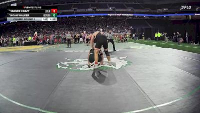 D4-285 lbs Champ. Round 1 - Noah Walker, Hesperia vs Tanner Craft, Leslie