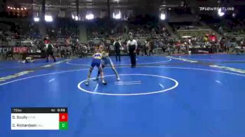 73 lbs Consolation - Dominic Scully, Stma vs Cale Richardson, Oklahoma Wrestling Academy