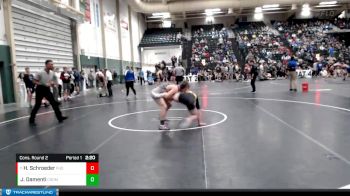 165 lbs Cons. Round 2 - Hunter Schroeder, Fort Hays State vs Jackson Damenti, Colorado School Of Mines