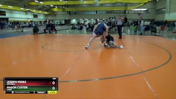 197 lbs Cons. Round 3 - Mason Custer, Trine vs Joseph Perez, Defiance