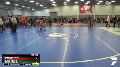 49 lbs Cons. Round 4 - Blake Reams, Smithfield Wrestling vs Daven Dillman, Unattached