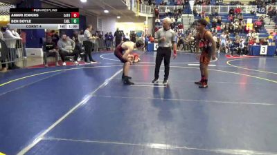 130 lbs Consy 4 - Amari Jenkins, Cathedral Prep vs Ben Boyle, Eagle W.C.
