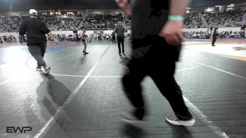 76 lbs Round Of 32 - Bennett Dawson, Raw Wrestling Club vs Allan Dacci, Lawton, MacArthur Ok