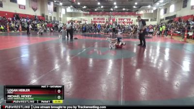 60 lbs Cons. Round 4 - Logan Hebler, Pierz vs Michael Hickey, Levici Wrestling Academy