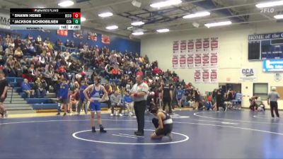 JV-5 lbs Round 2 - Jackson Schrobilsen, Clear Creek-Amana vs Shawn Heims, Benton Community