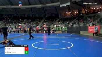 61 lbs Consolation - Landon Dietz, Standfast vs Jaxon Romero, NM Bad Boyz