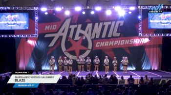 Maryland Twisters Salisbury - Blaze [2024 L6 U18 NT Day 1] 2024 MidAtlantic Championship Grand Nationals