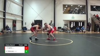 184 lbs Champ. Round 2 - Trescott Duffy, Wabash vs Aidan Petersen, Indianapolis