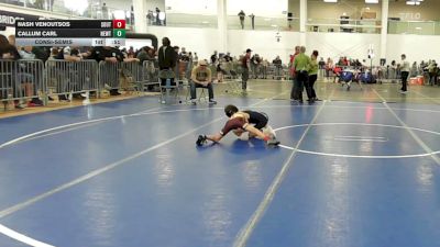 52 lbs Consolation - Nash Venoutsos, South Windsor vs Callum Carl, Newtown