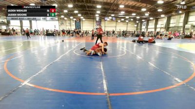 160 lbs Consi Of 32 #1 - Jaden Wehler, PA vs Jaiden Moore, AL