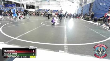 88 lbs Round 2 (4 Team) - Silas Sperry, Victory Wrestling vs Czarlie Diffee, Untouchables Purple