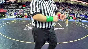 Girls-120 lbs Champ. Round 1 - Anari Roberts, East Kentwood Hs Girls vs Gracie Murphy, Whittemore-Prescott Hs Girls