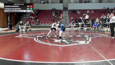133 lbs Consi Of 16 #2 - Zander Samargia, Tennessee Valley Wrestling vs Charlie Colantonio, Franklin & Marshall