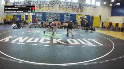 175 lbs Round 1 (8 Team) - Christopher Aubain, SOWA /HWC vs Ciaran Braton, Black Hive