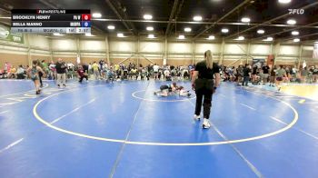 45 kg Rr Rnd 6 - Brooklyn Henry, PA West - GHSE vs Bella Manno, Misfits Kisses - GHSE