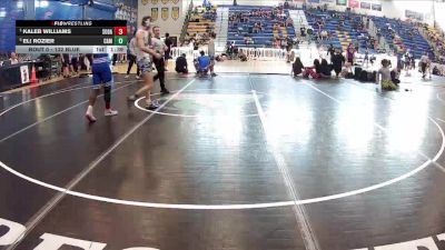 132 Blue Semifinal - Kaleb Williams, South Dade vs Eli Rozier, Camden