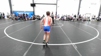 109 lbs Semifinal - Layne Martin, Michigan Grapplers vs Burke Niebauer, Team Alien UFO