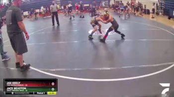 75 lbs Round 5 (8 Team) - Jace Beaston, West Virginia Wild vs Jax Keely, The Untouchables