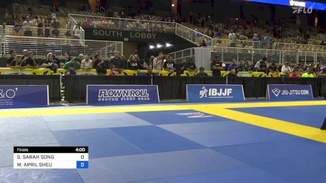 SOPHIA SARAH SONG vs MELIA APRIL SHEU 2024 Pan Kids Jiu-Jitsu IBJJF Championship