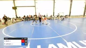 73 kg Final - Landon Muth, Beca Gold vs Paniro Johnson, Bad Karma