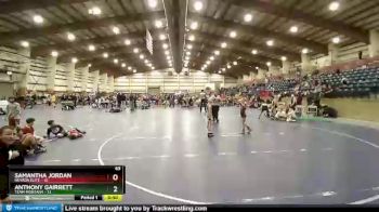 63 lbs Placement (16 Team) - Samantha Jordan, Nevada Elite vs Anthony Gairrett, Team Montana