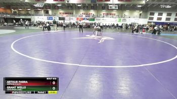 133 lbs Cons. Round 3 - Arthur Parra, Simpson (Calif.) vs Grant Wells, Concordia (Neb.)