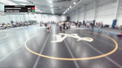 141 lbs Cons. Semi - Leonidas Zoganas, Muskingum vs Wilfred Jimenz, Wilkes