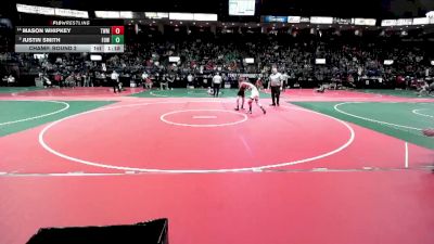 110 lbs Champ. Round 2 - Justin Smith, FOWCA vs Mason Whipkey, TWM1