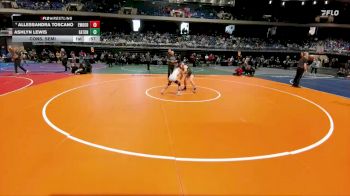 6A 107 lbs Cons. Semi - Allessandra Toscano, El Paso Eastwood vs Ashlyn Lewis, Northwest Eaton