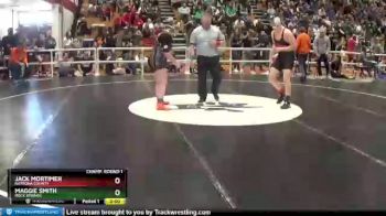 182 lbs Champ. Round 1 - Maggie Smith, Rock Springs vs Jack Mortimer, Natrona County