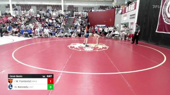 106 lbs Consolation - William Fontentot, Brother Martin vs Hayes Kennedy, The Lovett School