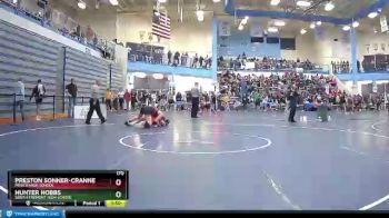 170 lbs Quarterfinal - Preston Sonner-Cranney, Minico High School vs Hunter Hobbs, South Fremont High School