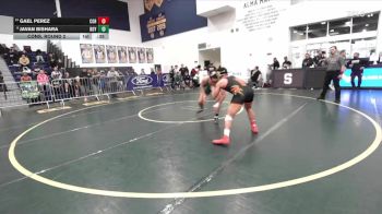 157 lbs Cons. Round 2 - Gael Perez, Corona vs Javan Bishara, Royal