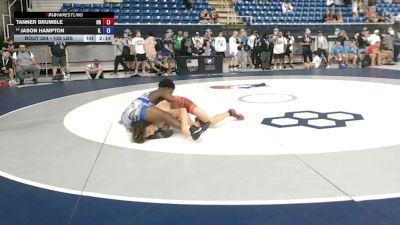 132 lbs Champ. Rd Of 128 - Tanner Brumble, Oregon vs Jason Hampton, Illinois
