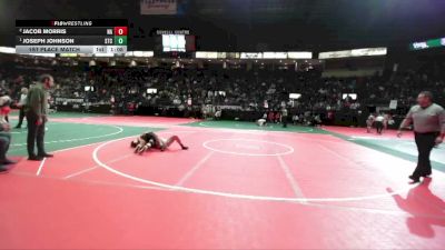 140 lbs 1st Place Match - Joseph Johnson, STC2 vs Jacob Morris, NA