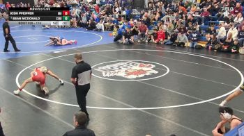 118 lbs Cons. Semi - Sean McDonald, Starpoint vs Josh Pfeiffer, Iroquois
