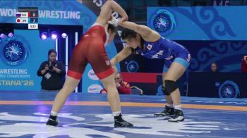 62 kg 1/4 Final - Amina Tandelova, Russia vs Nonoka Ozaki, Japan