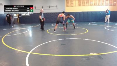 215 lbs Champ. Round 1 - Andrew Ramirez, McKay vs Freddy Serna, Tualatin
