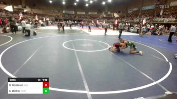 88 lbs Quarterfinal - Drake Gonzales, Steel City Reloaded WC vs Cam Dalbey, Pomona Elite