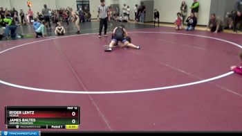 105 lbs Cons. Semi - James Baltes, Auburn Takedown vs Ryder Lentz, Vicious