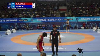 92 kg Repechage - Sorato Kanazawa, Japan vs Michealjeet Grewal, Canada