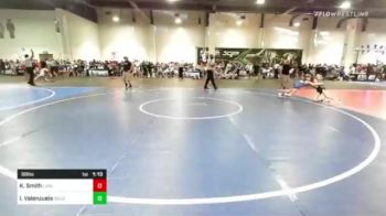 88 lbs Semifinal - KyLee Smith, Lions Wr Ac vs Isabel Valenzuela, RoughHouse WC
