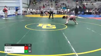 160 lbs Prelims - Malachi Howell, Tiger Wrestling Club vs Gavyn Beck, Young Guns Purple