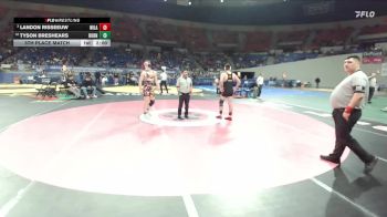 3A Boys 190 lbs 5th Place Match - Tyson Breshears, Burns Boys vs Landon Risseeuw, Willamina Boys