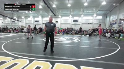 140 lbs 5th Place - Bentley Barchiesi, PA vs James Duncan, PA