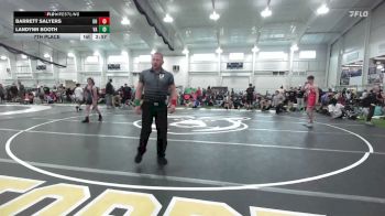 140 lbs 5th Place - Bentley Barchiesi, PA vs James Duncan, PA