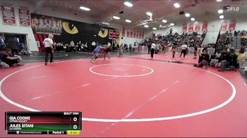 145 lbs Cons. Round 7 - Jules Sitani, La Habra vs Gia Coons, Citrus Valley